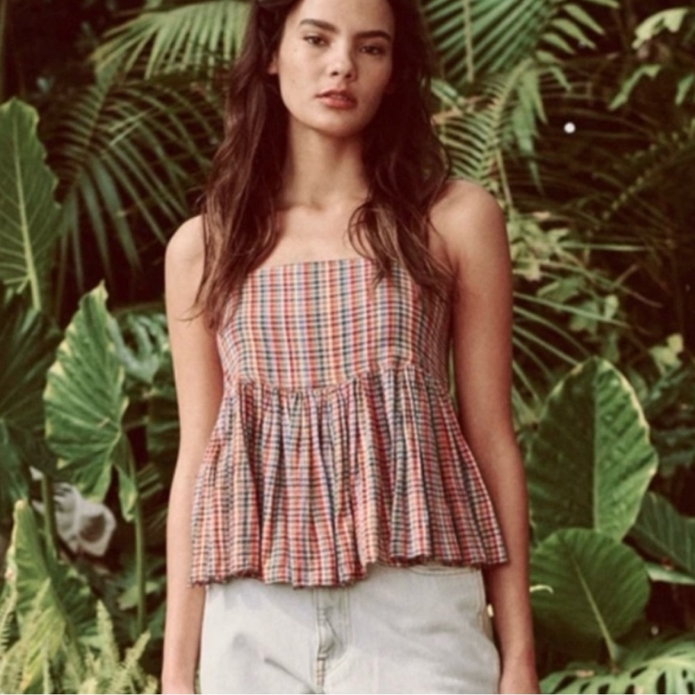 THE GREAT - Dainty Cami Sleeveless Top